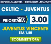 Celtic Juventus: quota Juventus vincente
