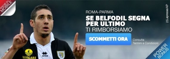 Scommesse Roma Parma