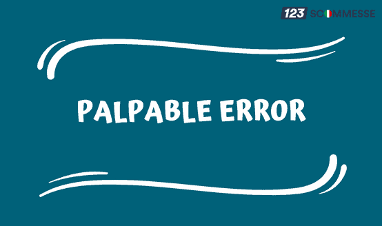 Palbable error che cos'è