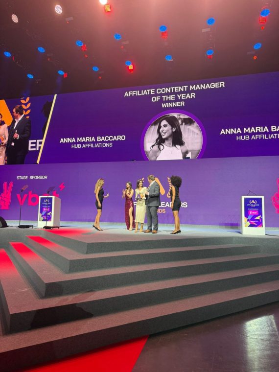 Hub Affiliations protagonista agli Affiliate Leaders Awards 2025: Anna Maria Baccaro premiata come “Affiliate Content Manager of the Year”