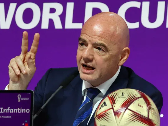 Gianni Infantino - Ph The Guardian