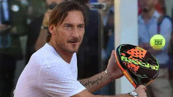 Francesco Totti - Ph Padel Magazine