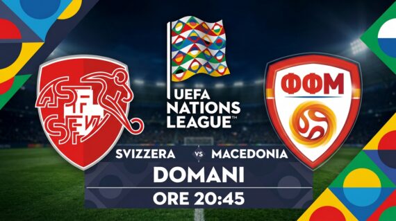 Svizzera-Macedonia del Nord streaming e pronostico