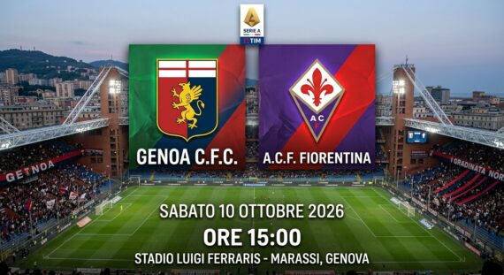 Genoa-Fiorentina Streaming e Pronostico