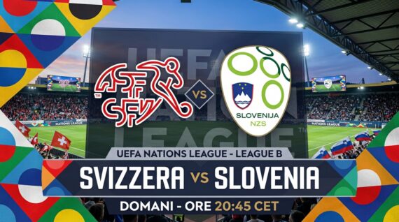 Svizzera-Slovenia Streaming e Pronostico