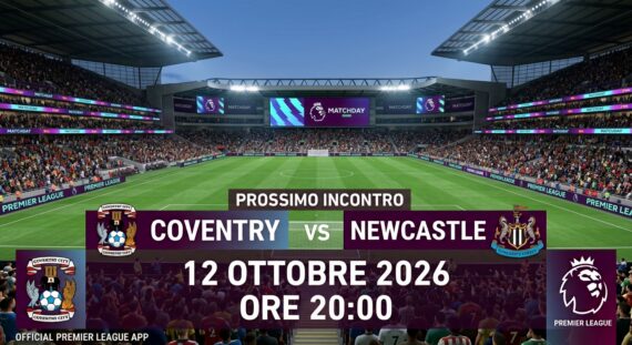 Coventry-Newcastle Streaming e Pronostico
