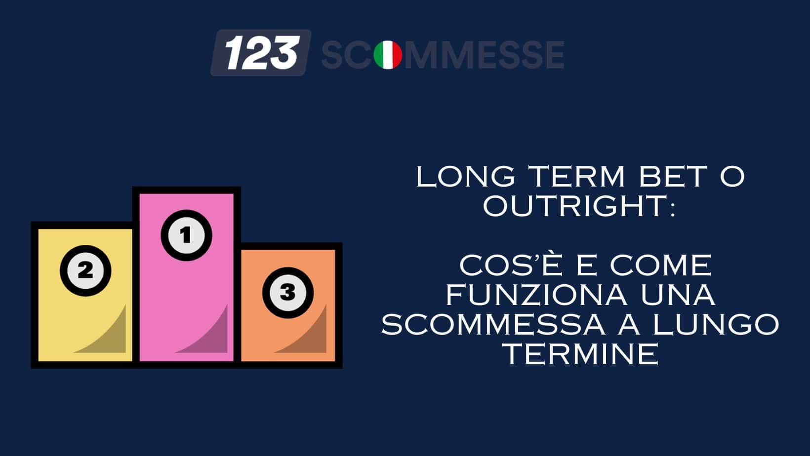 Long term bet o Outright scommessa a lungo termine