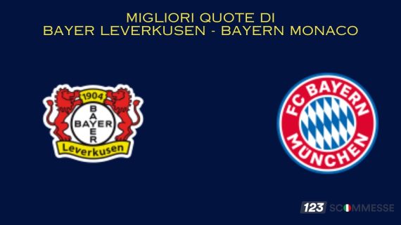 Migliori Quote Bayer Leverkusen Bayern Monaco