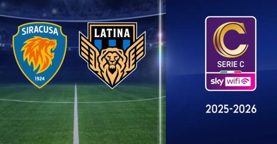 Siracusa-Latina, match di Serie C