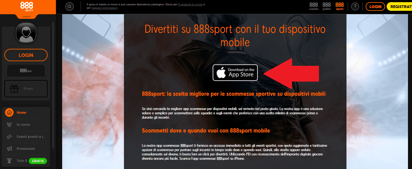 app 888, Tutti i segreti dell&#8217;app di 888sport