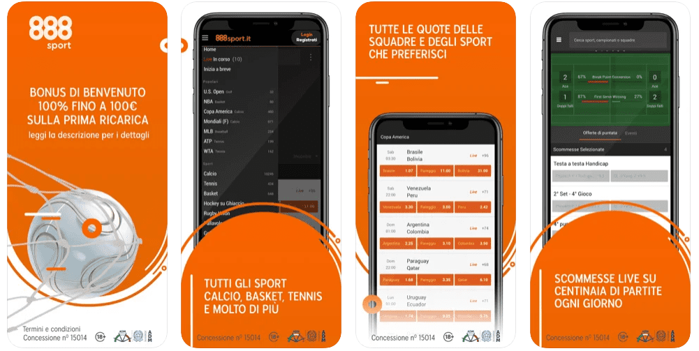 app 888, Tutti i segreti dell&#8217;app di 888sport