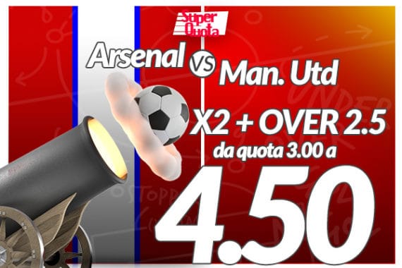 Arsenal-Manchester Utd - Super quota
