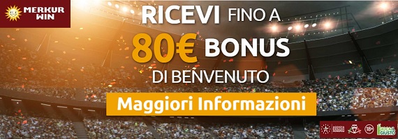 Merkur Win scommesse online, bonus esclusivo 123scommesse