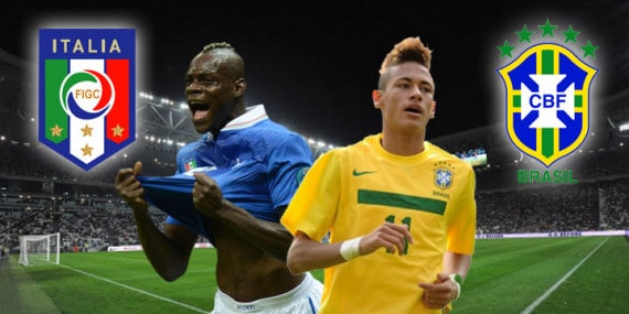 , Brasile Italia, gioved&igrave; 21 marzo ore 20.30, la storia del calcio a confronto: i nostri pronostici