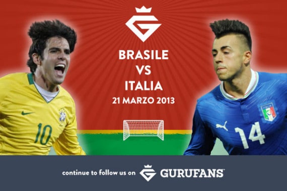, Brasile Italia, gioved&igrave; 21 marzo ore 20.30, la storia del calcio a confronto: i nostri pronostici