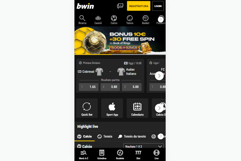 bwin app mobile