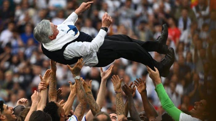 Carlo Ancelotti, allenatore del Real Madrid