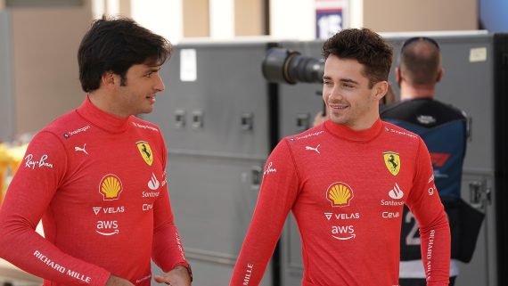 Sainz e Leclerc, Ferrari