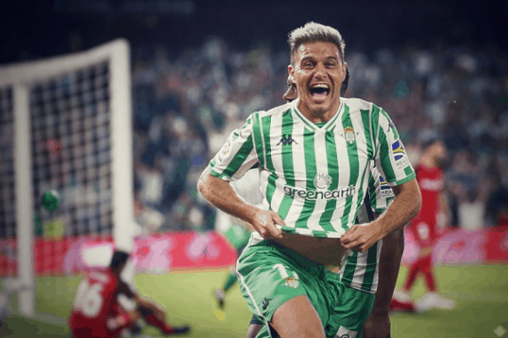 Esultanza Betis