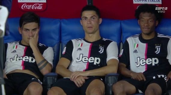 dybala ronaldo cuadrado