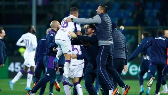 Esultanza Fiorentina