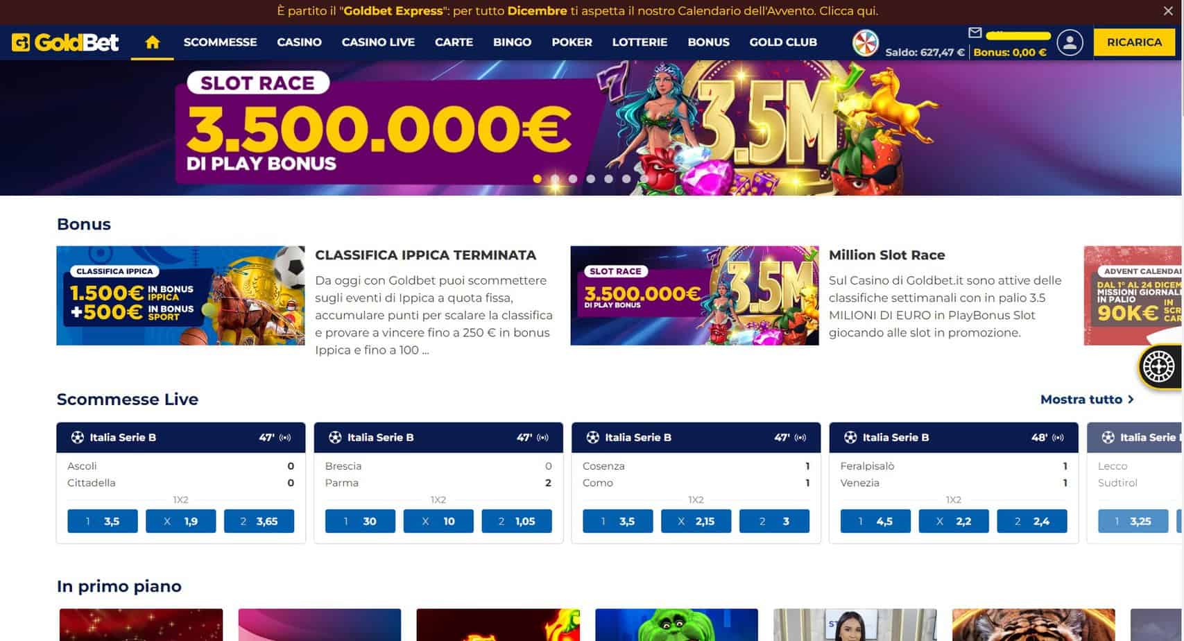 goldbet live
