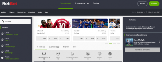 netbet siti scommesse