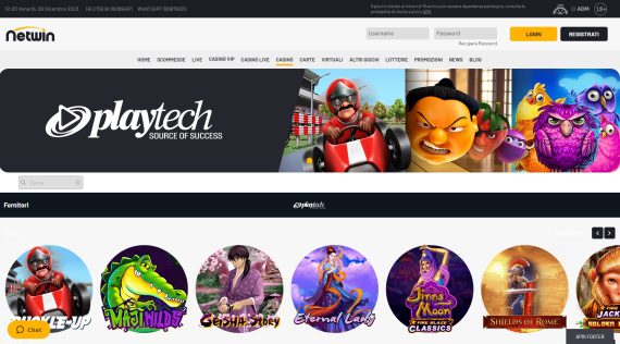 Netwin schermata principale sito gioco online con bonus senza deposito Netwin schermata principale sito gioco online con bonus senza deposito