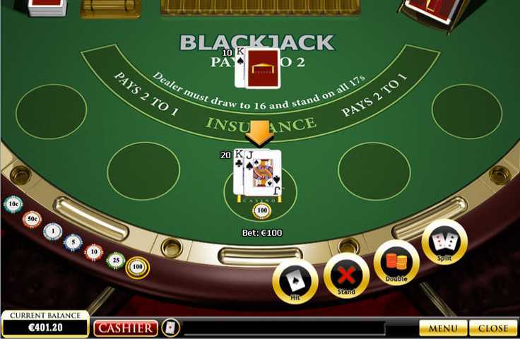 regole blackjack