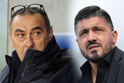 Sarri e Gattuso