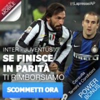 Scommesse su Inter Juventus