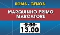 Scommesse Roma Genoa, quota Marquinho primo marcatore
