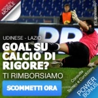 Scommesse su Udinese Lazio