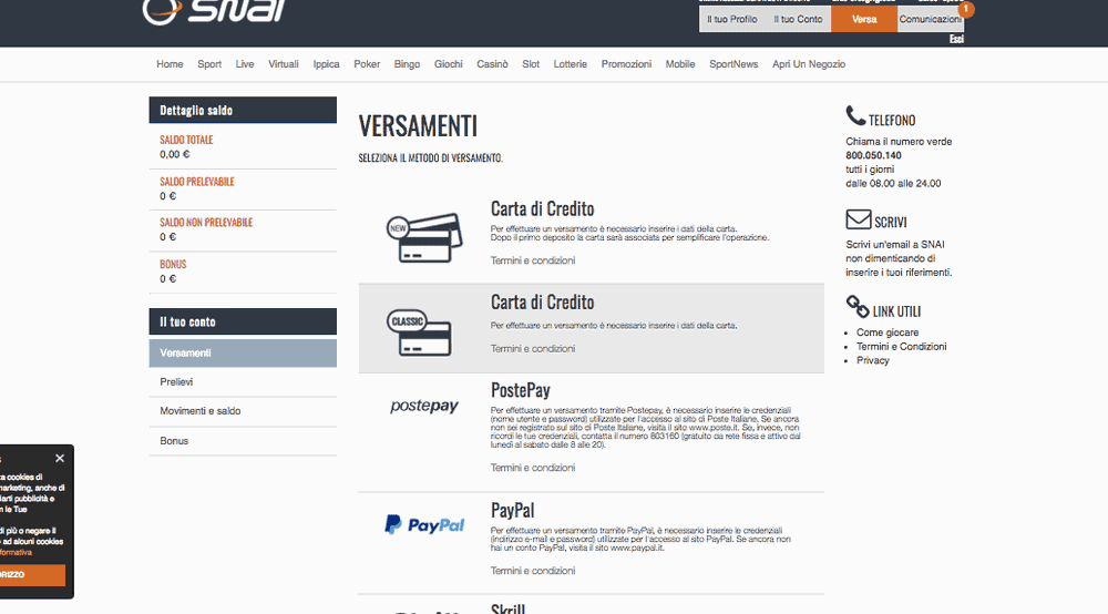 Snai, Snai leader a livello internazionale: il sito giusto per scommettere online